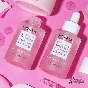 Moira Cosmetics, Rose Collagen Squalane Serum, Korean Cosmetics